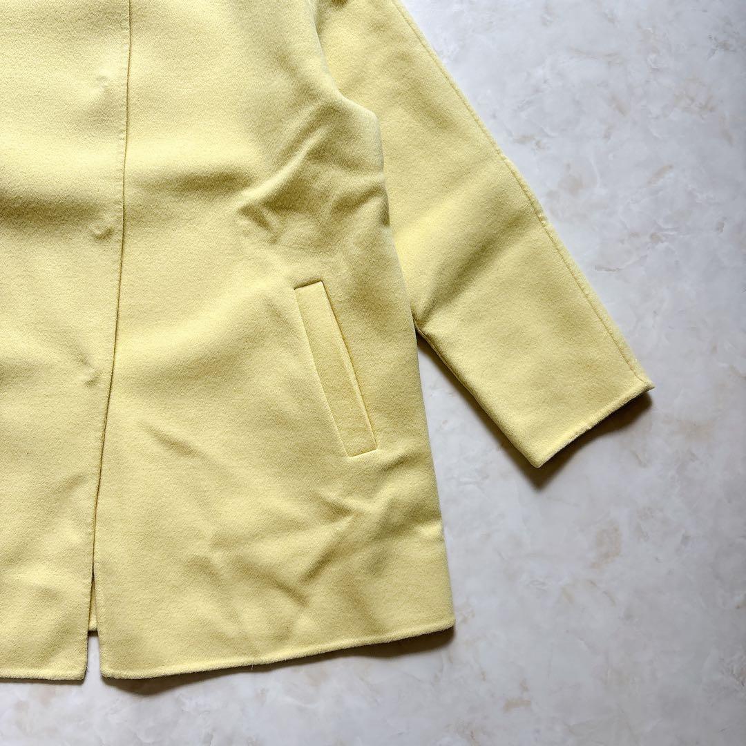 INDIVI 36 ハミルトンラムズウール ステンカラーリバーコート - メルカリ