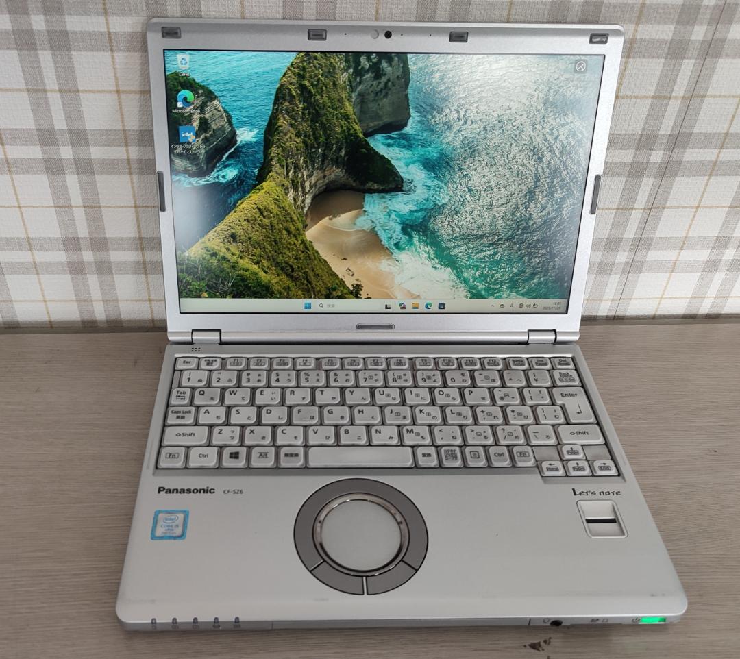レッツノート CF-SZ6 i5-7300U 8GB 256GB office Amazon.co.jp: Panasonic Let's Note CF-SZ6; MS Office H&B 2019/12.1