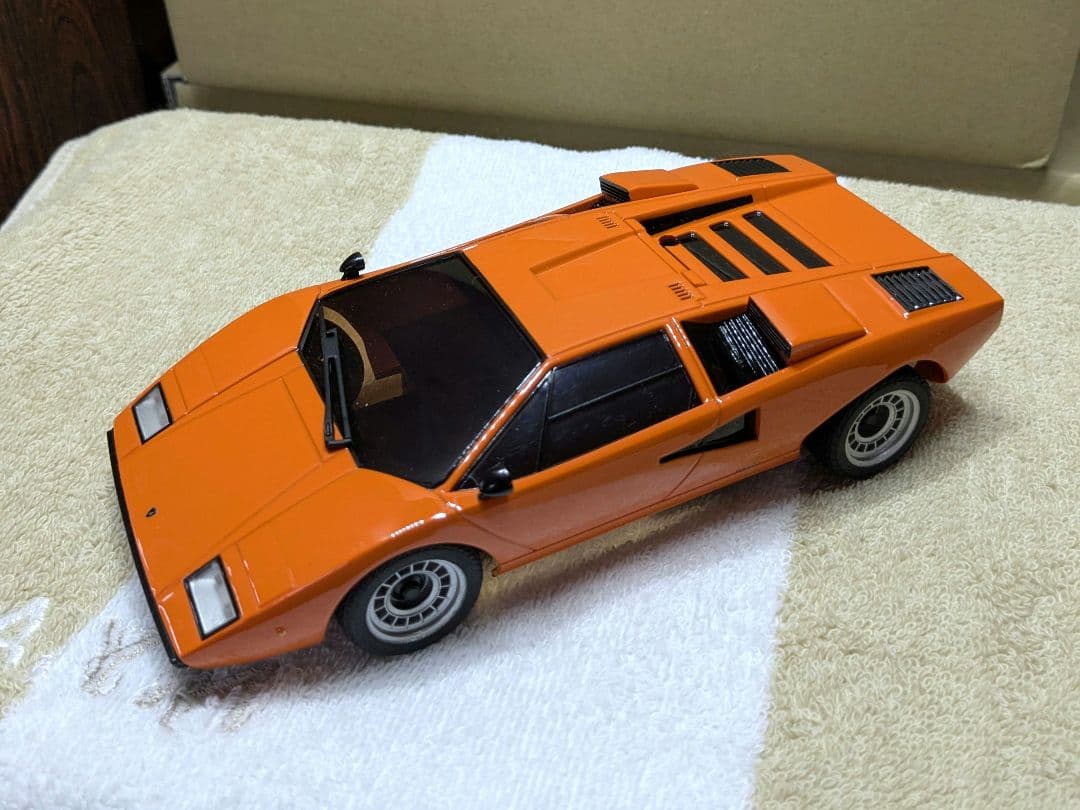 京商 ランボルギーニ カウンタック LP400 オレンジ ミニッツボディ