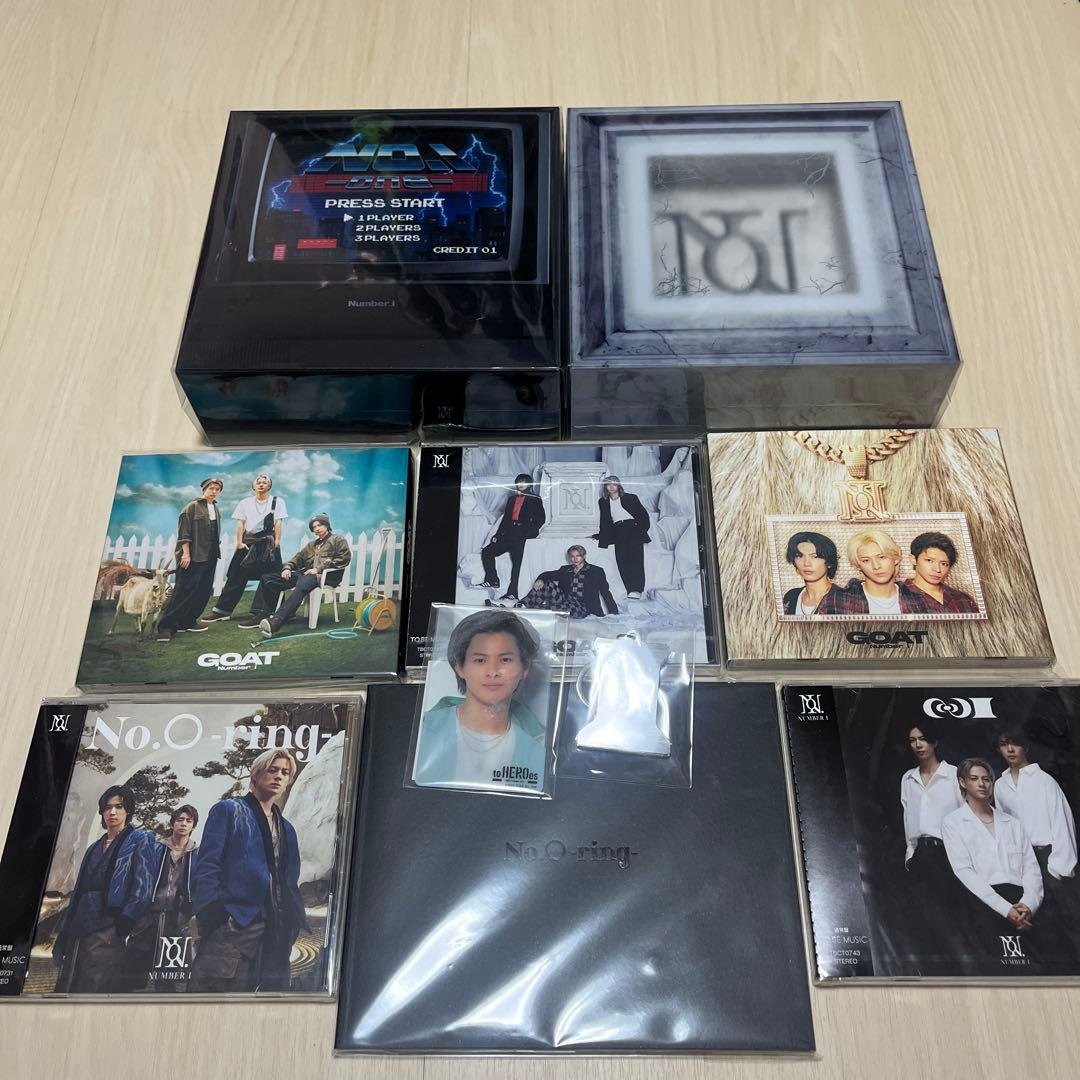 Number_i CDセット 3形態まとめ買い特典付》「No.Ⅰ」初回生産限定盤 [No.Ⅰ ver.]・初回