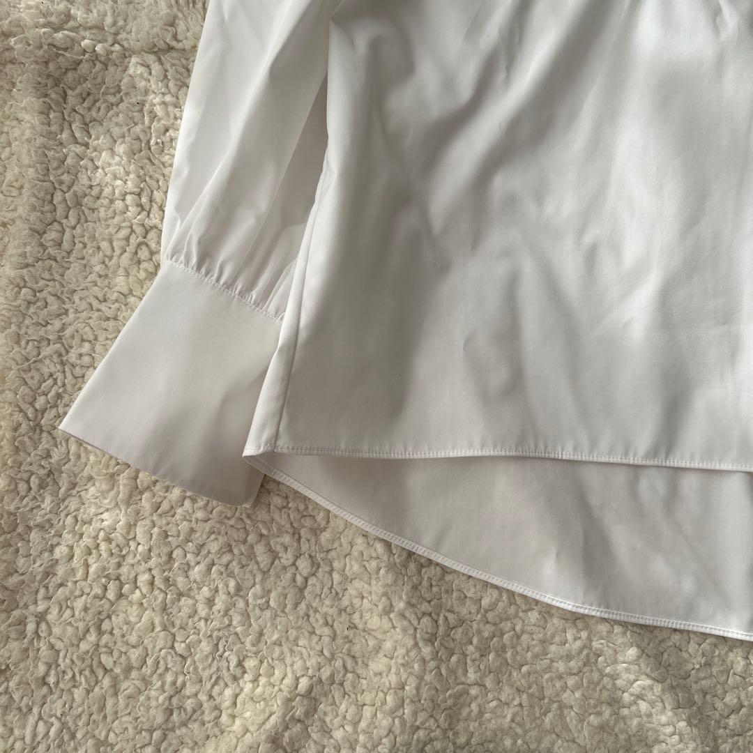 未使用 セオリーリュクスVALENTINE SHIRTフリル 白38 ブラウス - メルカリ