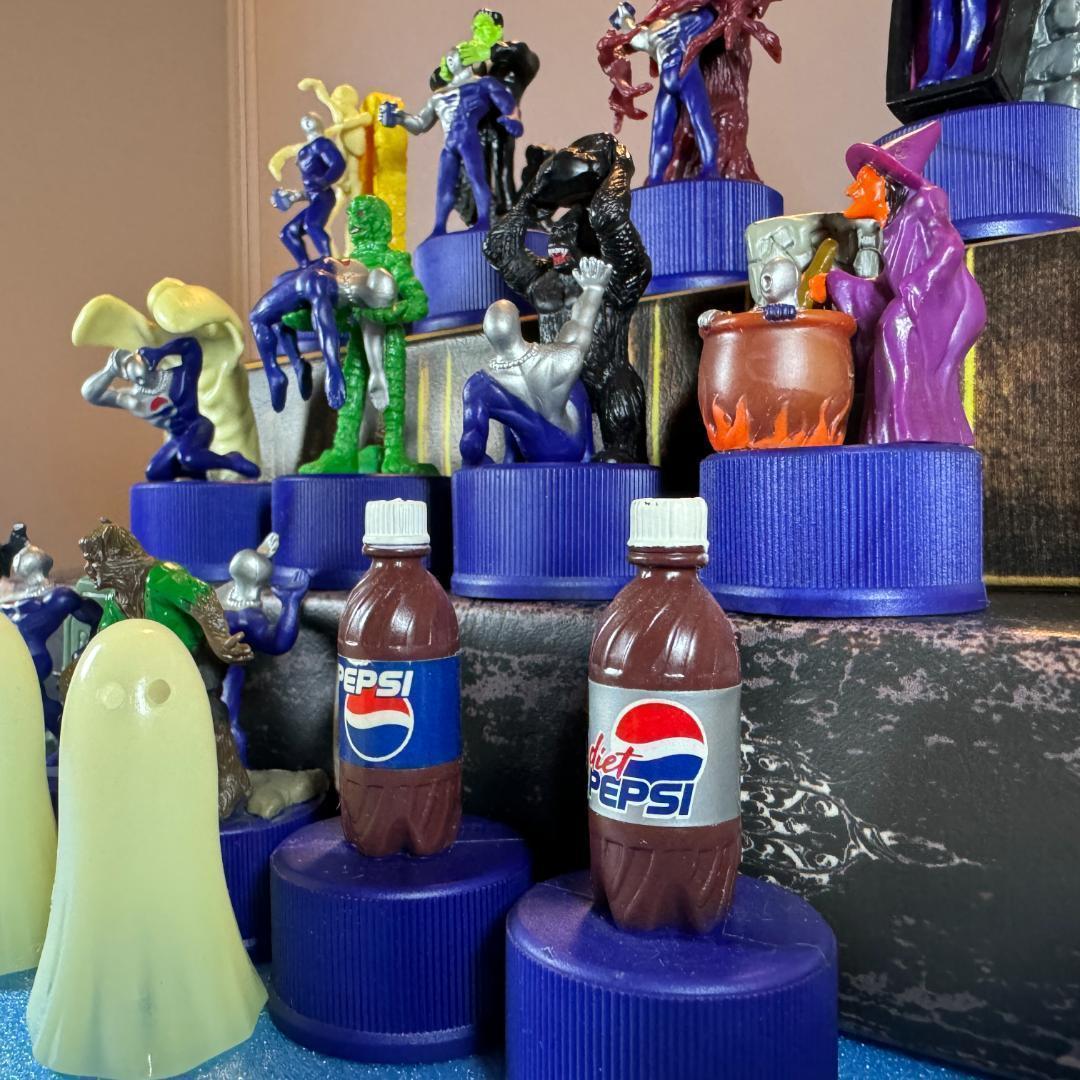 コンプリート ペプシマンキャップ 第1弾 ~ 第5弾全種 PEPSI【1998