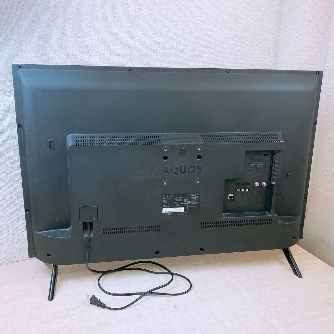 要確認】シャープ 40V 液晶カラーテレビ AQUOS 2018年製 表示不良
