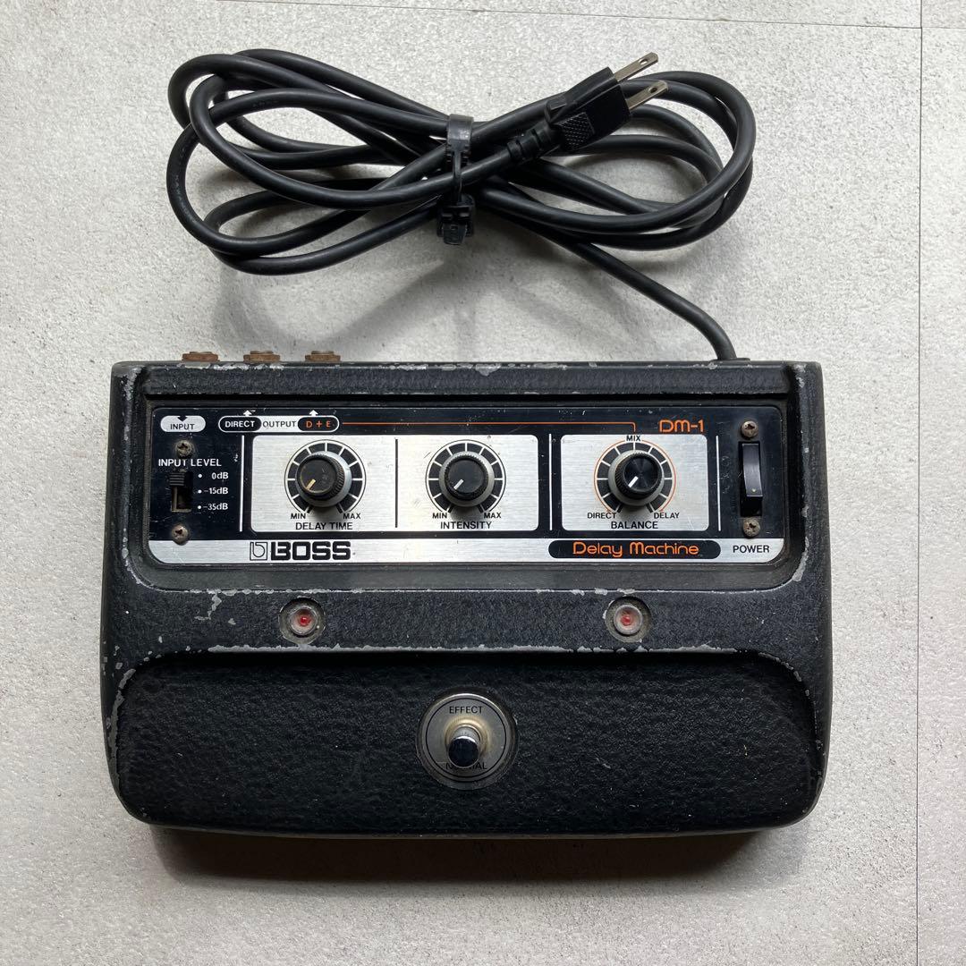 Boss 80’s Delay Machine DM-1 ボス ディレイ 最古のアナログディレイエフェクター！BOSS DM-1 Delay Machineを