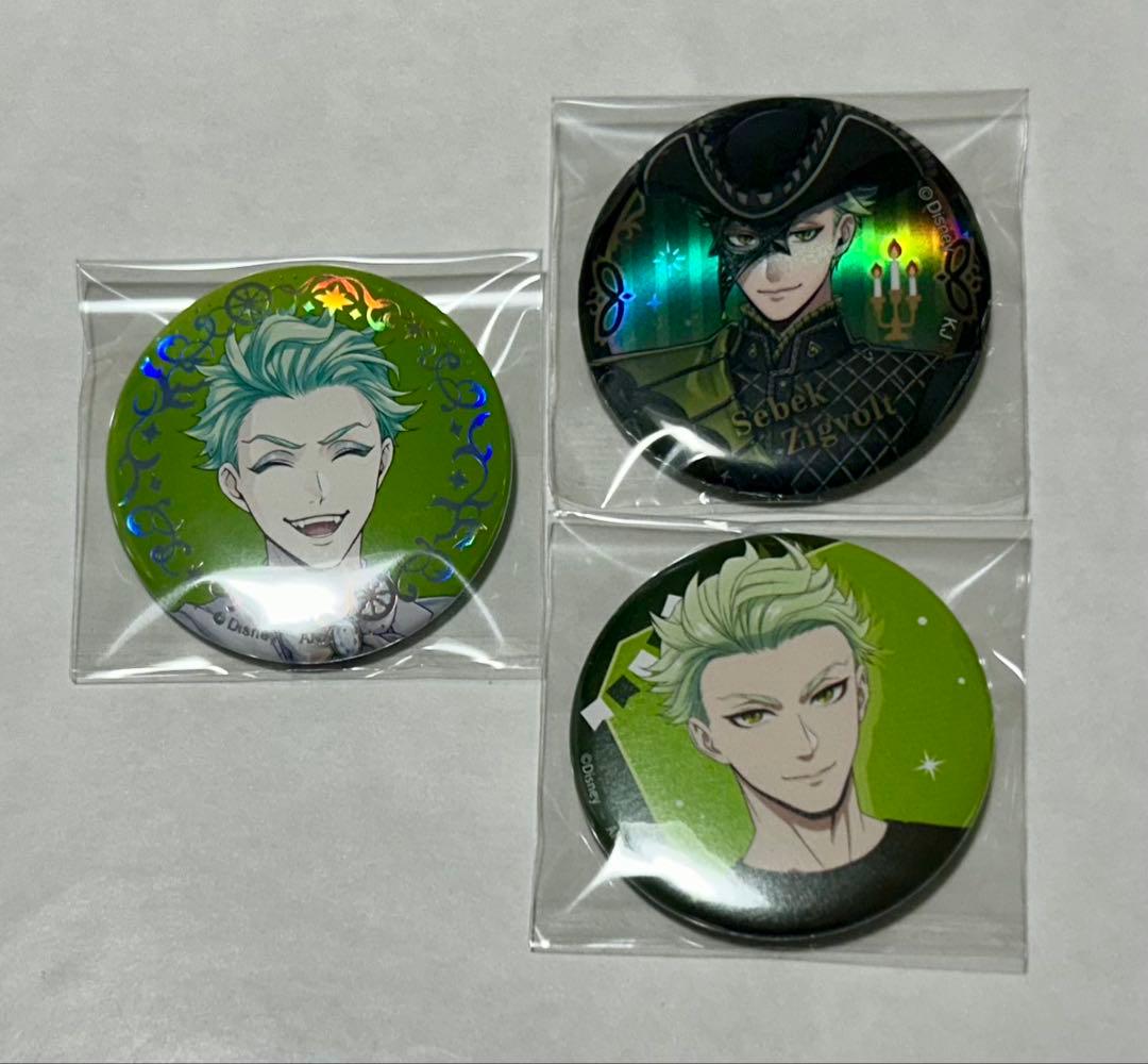 ツイステ プラチナジャケット 缶バッジ セベク - メルカリ