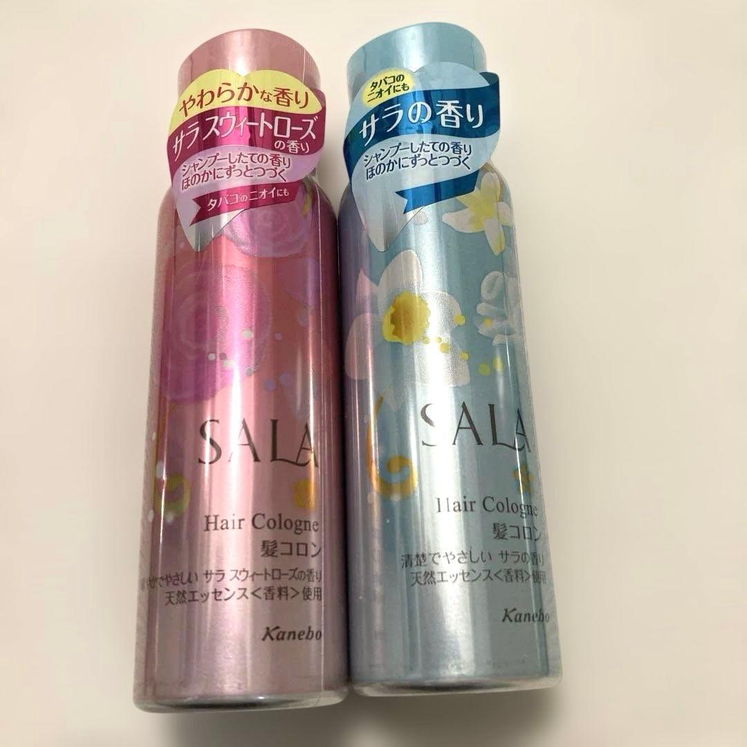 廃盤】【新品】サラ 髪コロン 4本 80g