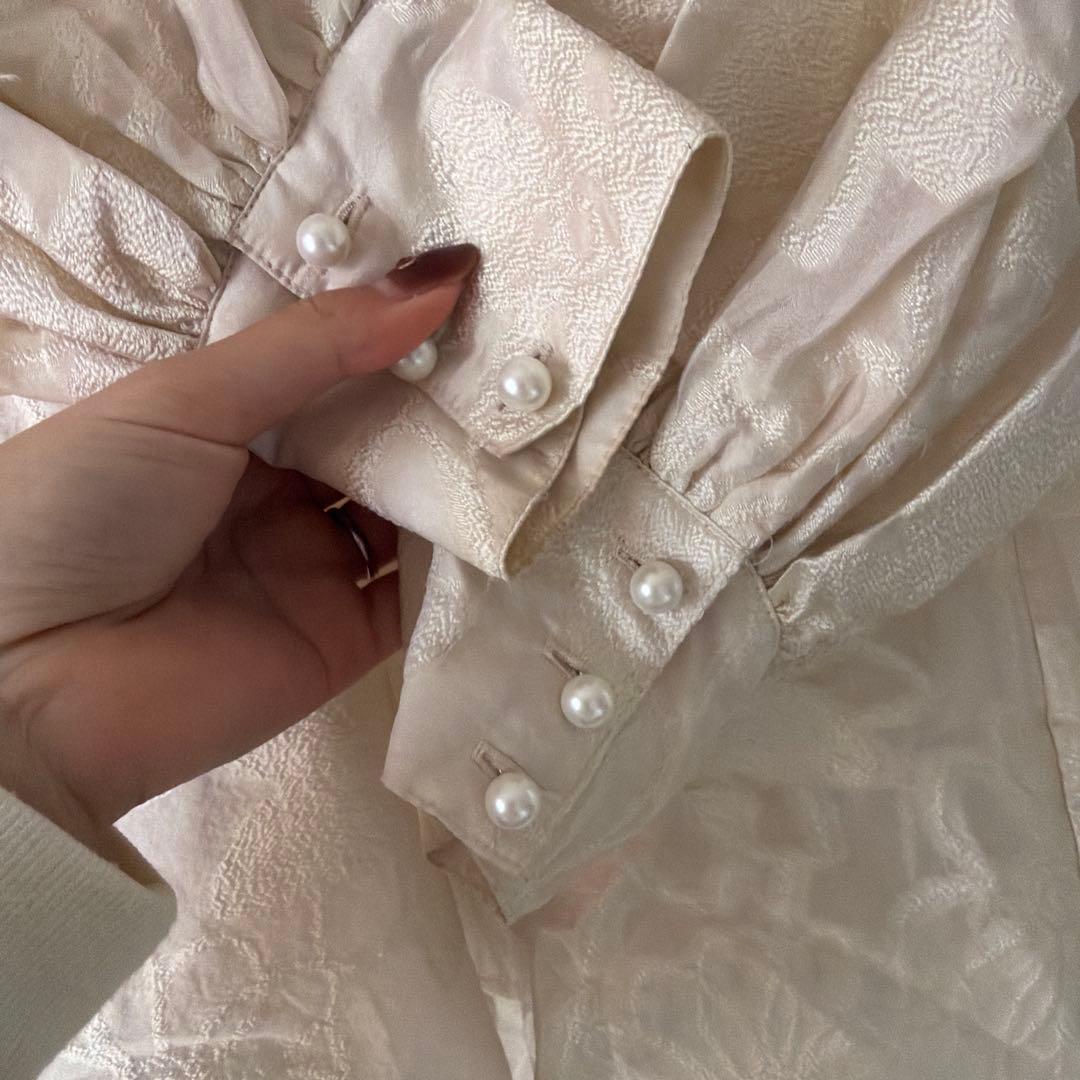 Acka jacquard mini dress ジャガードミニドレス - メルカリ