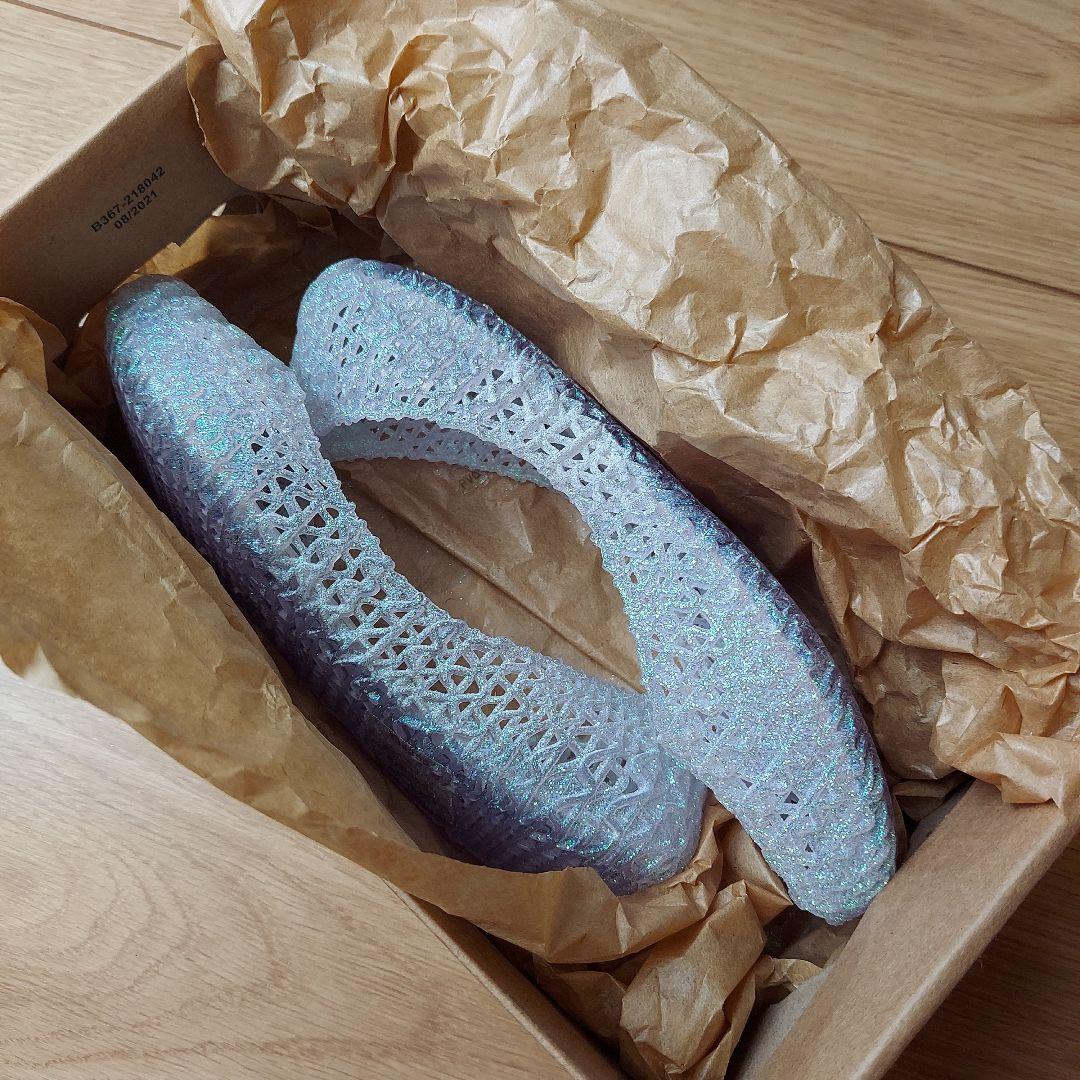 【新品未使用】ミニメリッサ　サンダル　ホワイト 20.0cm