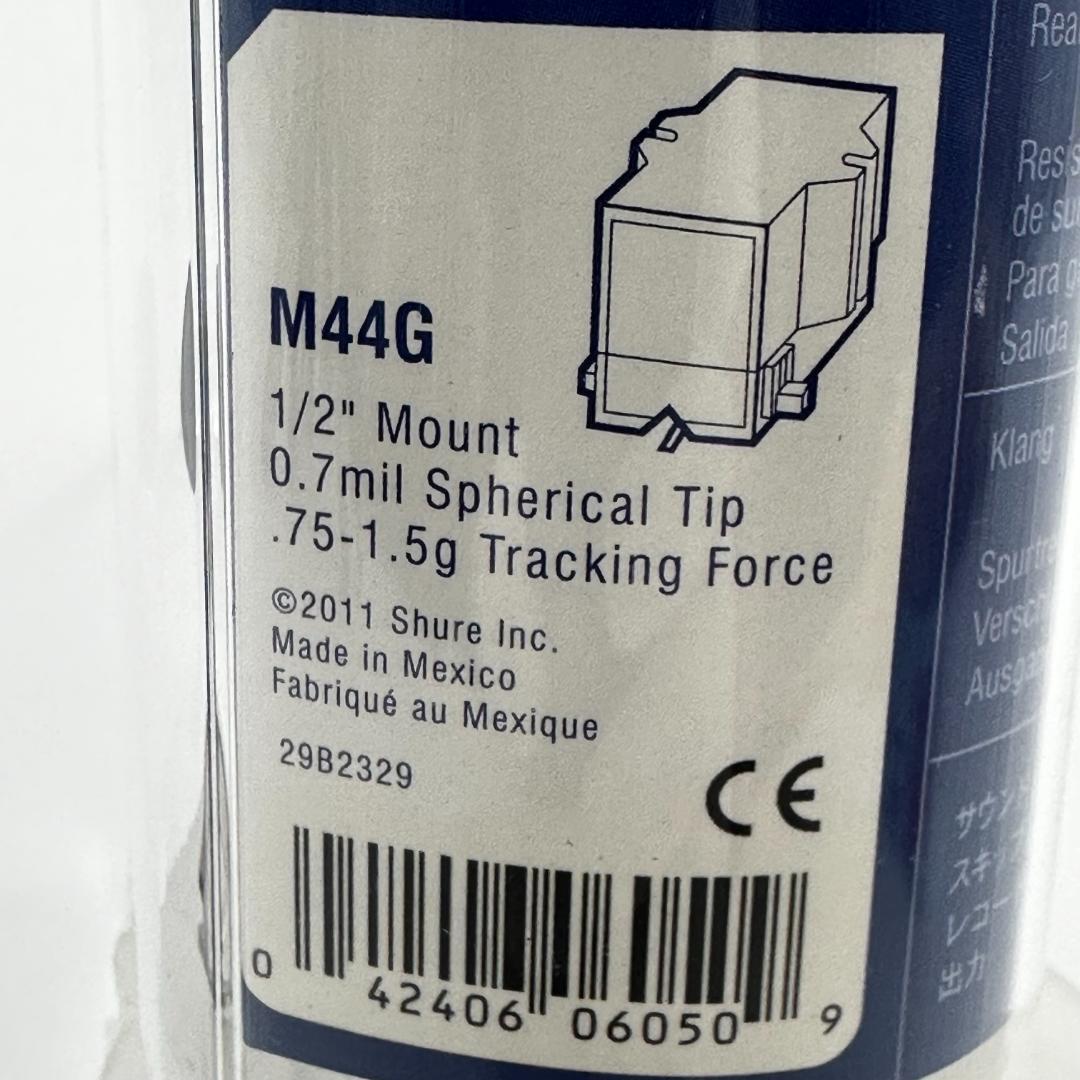 新品 未開封 シュア SHURE M44G カートリッジ - メルカリ
