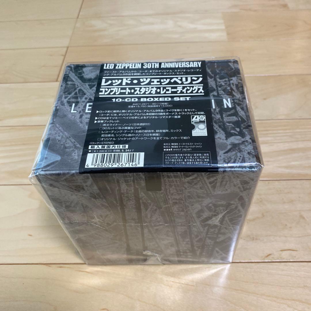 未開封新品/LED ZEPPELIN/コンプリート・スタジオ・レコーディングス Amazon.co.jp: コンプリート・スタジオ・レコーディングス - レッド