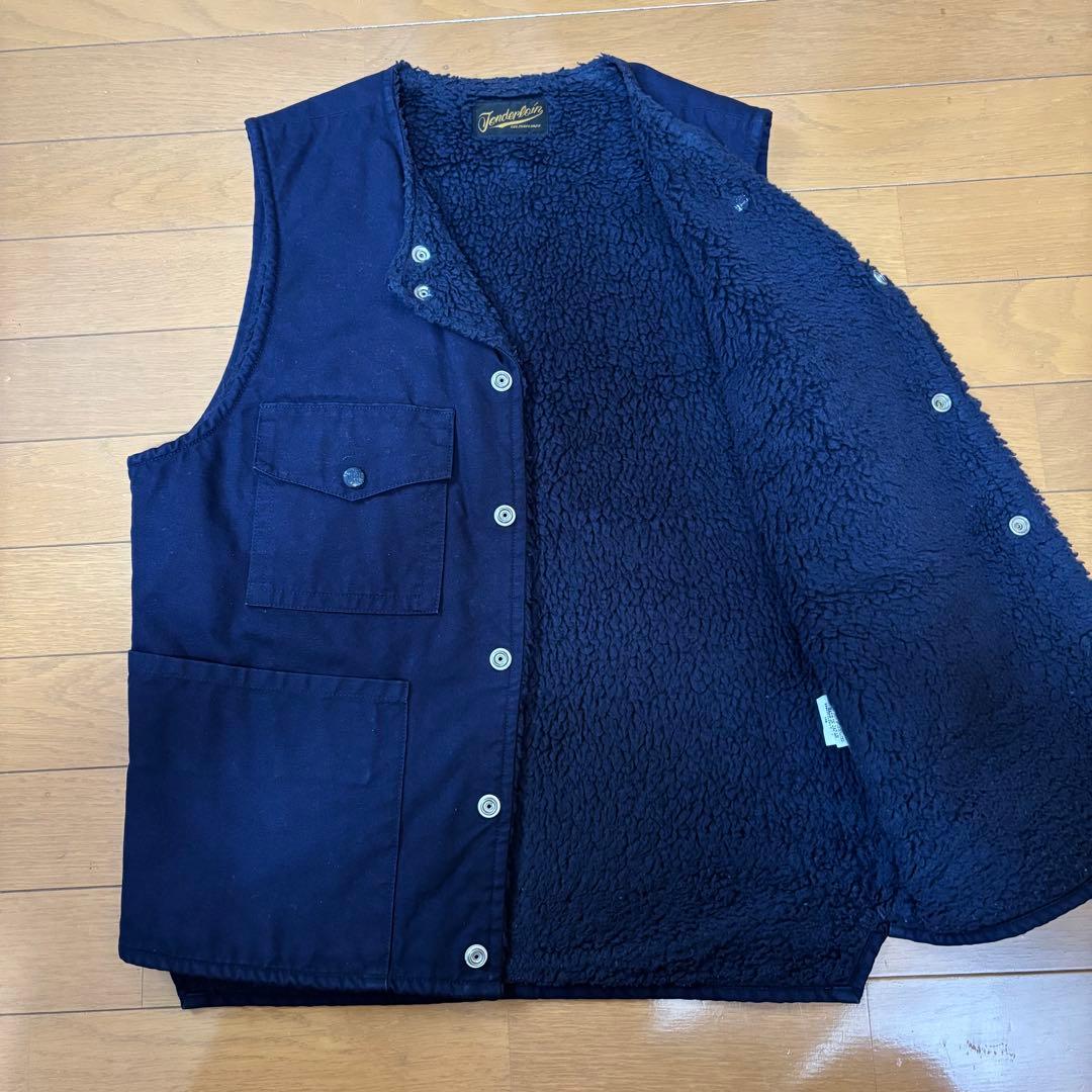 名作 TENDERLOIN テンダーロイン ダックベスト ボア S テンダーロイン
