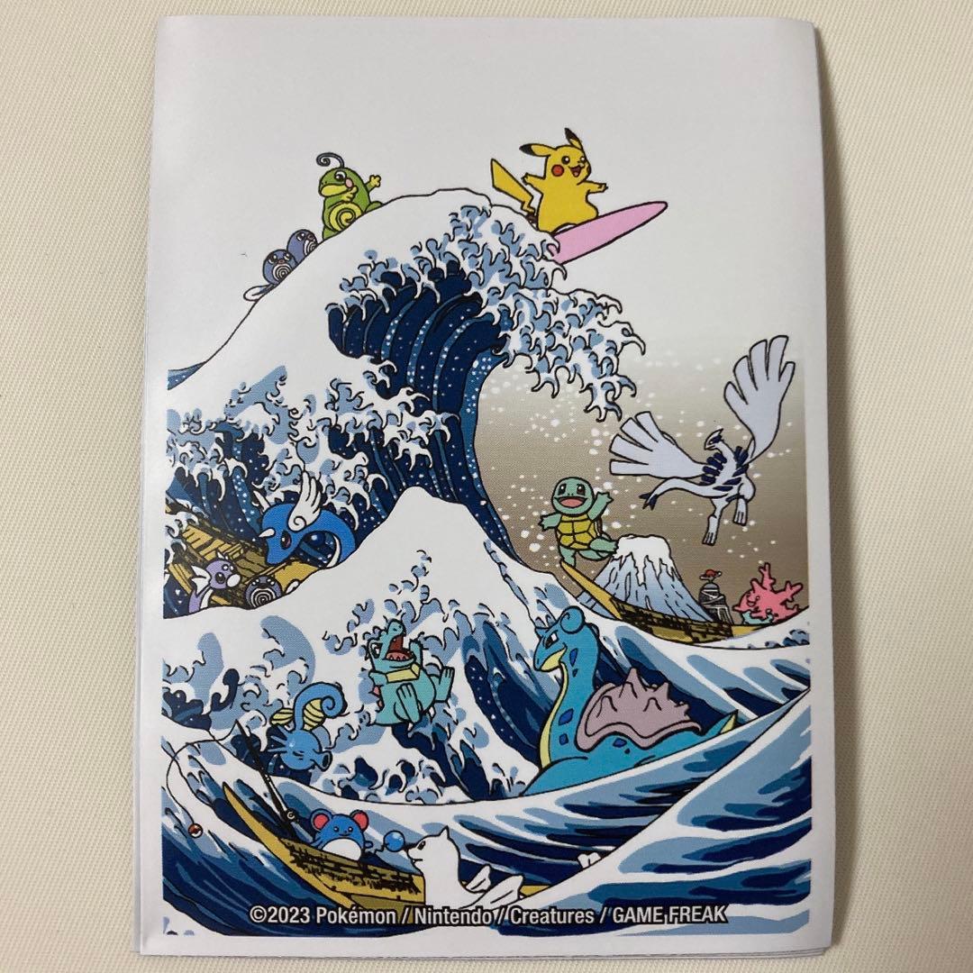 浮世絵】ポケモンWCS 2023 横浜限定 デッキシールド 北斎 スリーブ