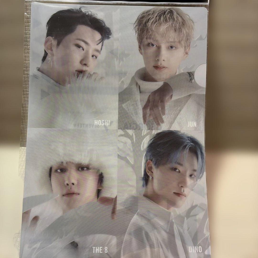 SEVENTEENクリアファイル4枚セット - メルカリ