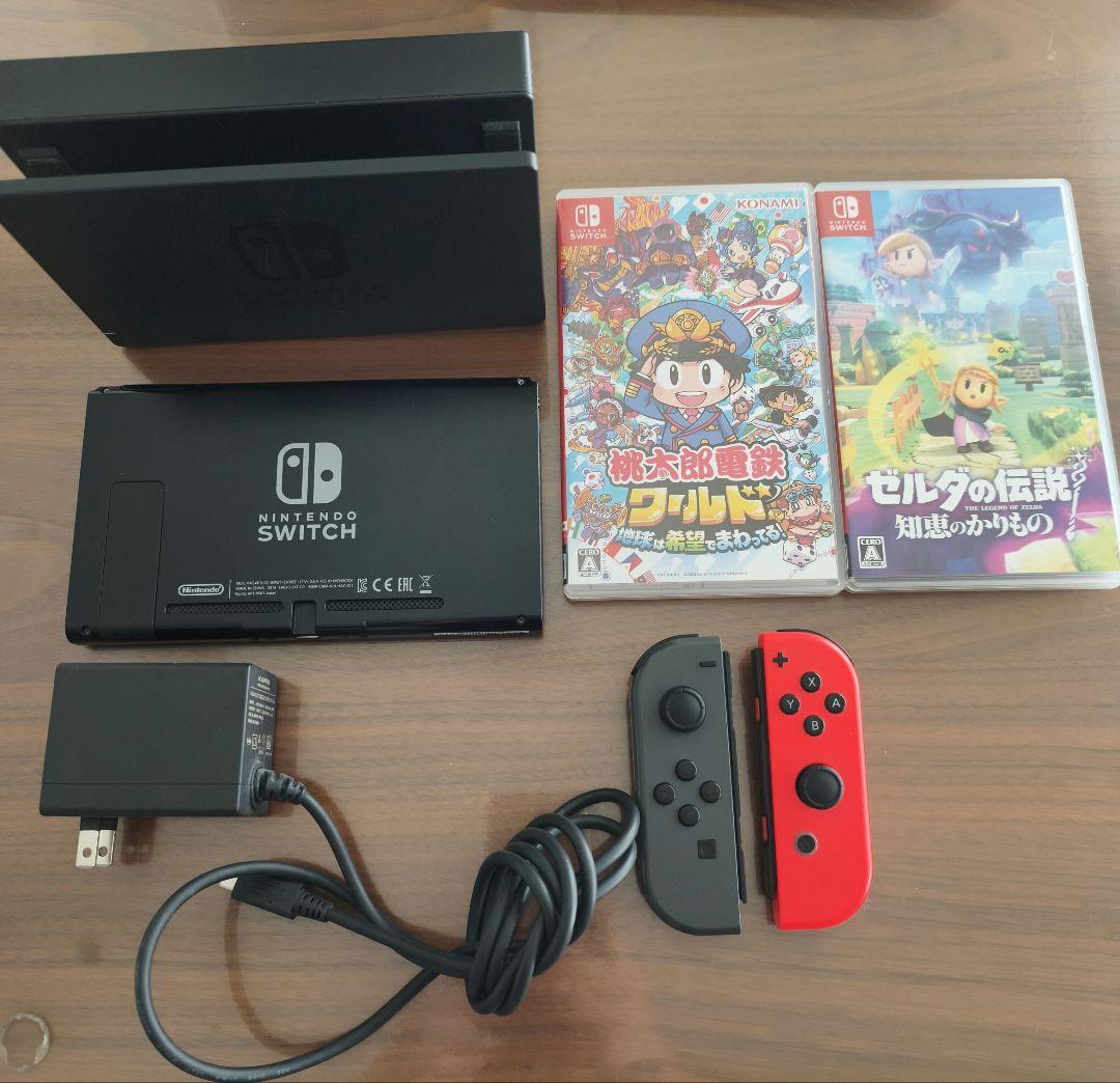 Nintendo Switch 本体＋ソフト2本 Nintendo Switch2本体(日本語・国内専用)[BEE-S-KB6CA] 【前入金対象