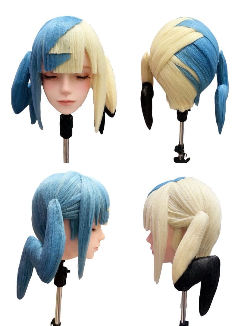 ポケモンZA カナリィ　ウィッグ ASUSACOS 実物撮影！ポケモンZA カナリィ コスプレ ウィッグ B | ASUSACOS