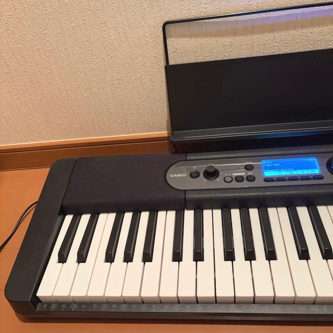 カシオ CASIO 光ナビゲーション キーボード LK-536 2025年製 - メルカリ