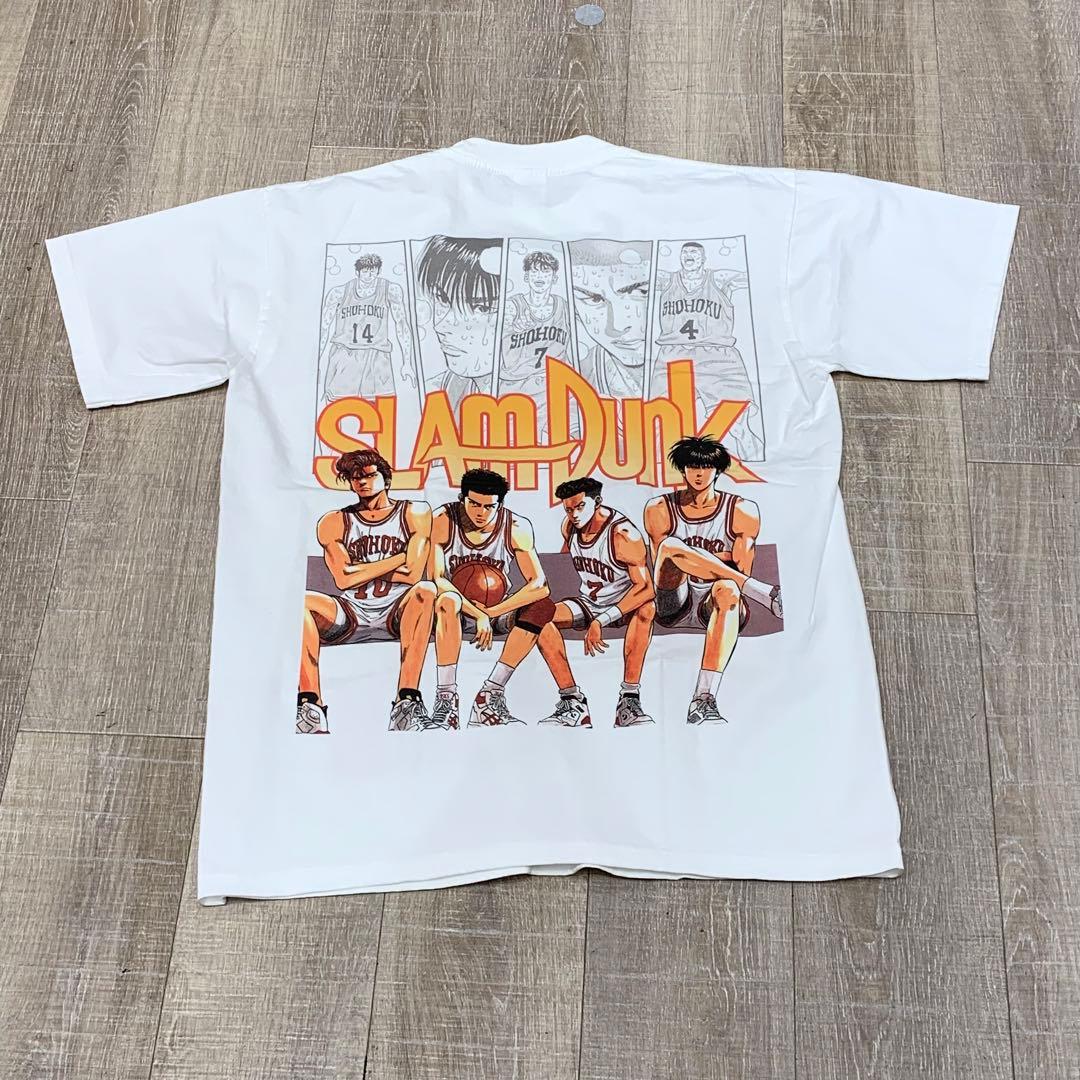 宇*宙様 SLAMDUNK スラムダンク 桜木花道 バスケ Tシャツ ホワイト