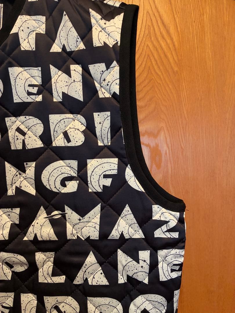 新品】ウィアード WEIRDO ダイヤモンドキルトベスト XL 中綿ダウン