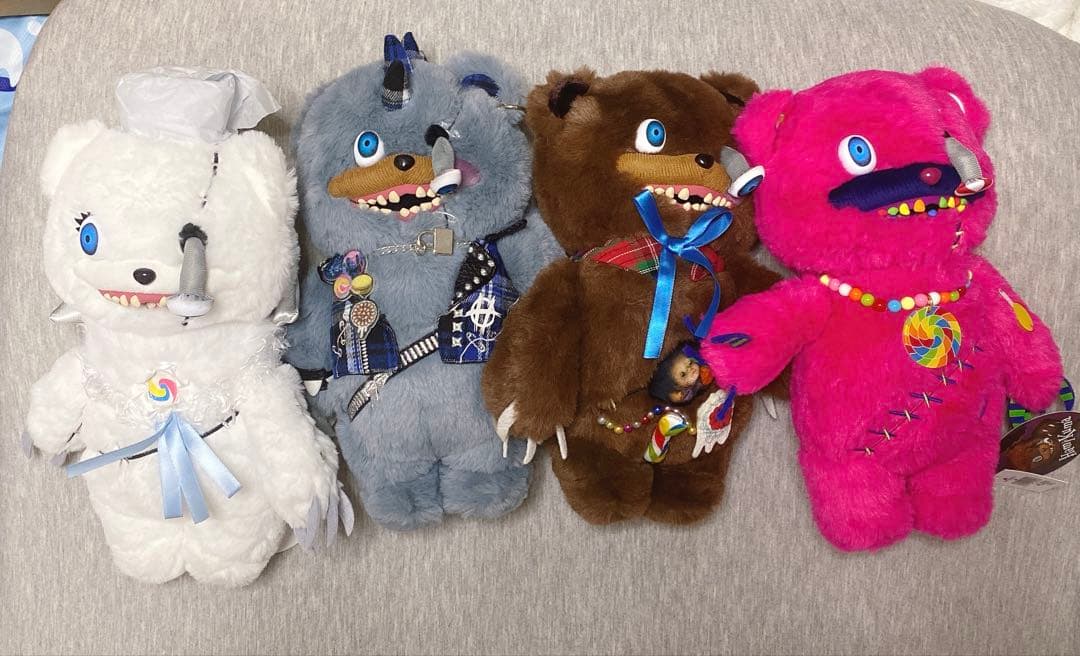 USJ ユニバ ハミクマ ぬいぐるみ 4種類セット - メルカリ