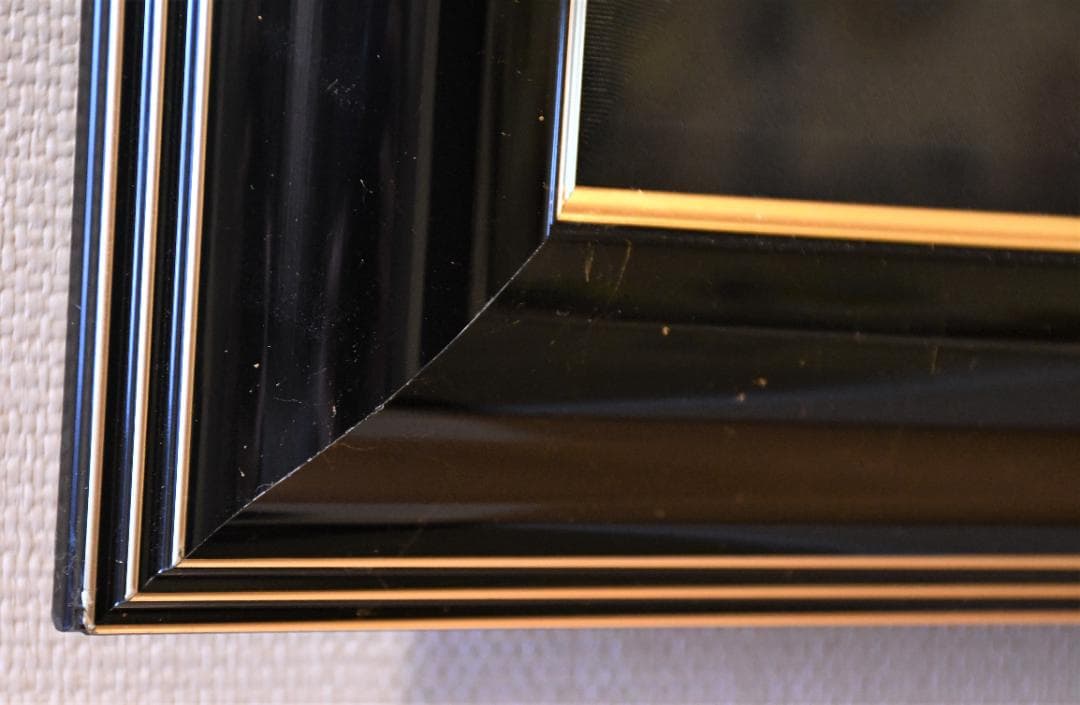 松本零士 【エメラルダス】 ピエゾグラフ キャンバス使用 直筆サイン