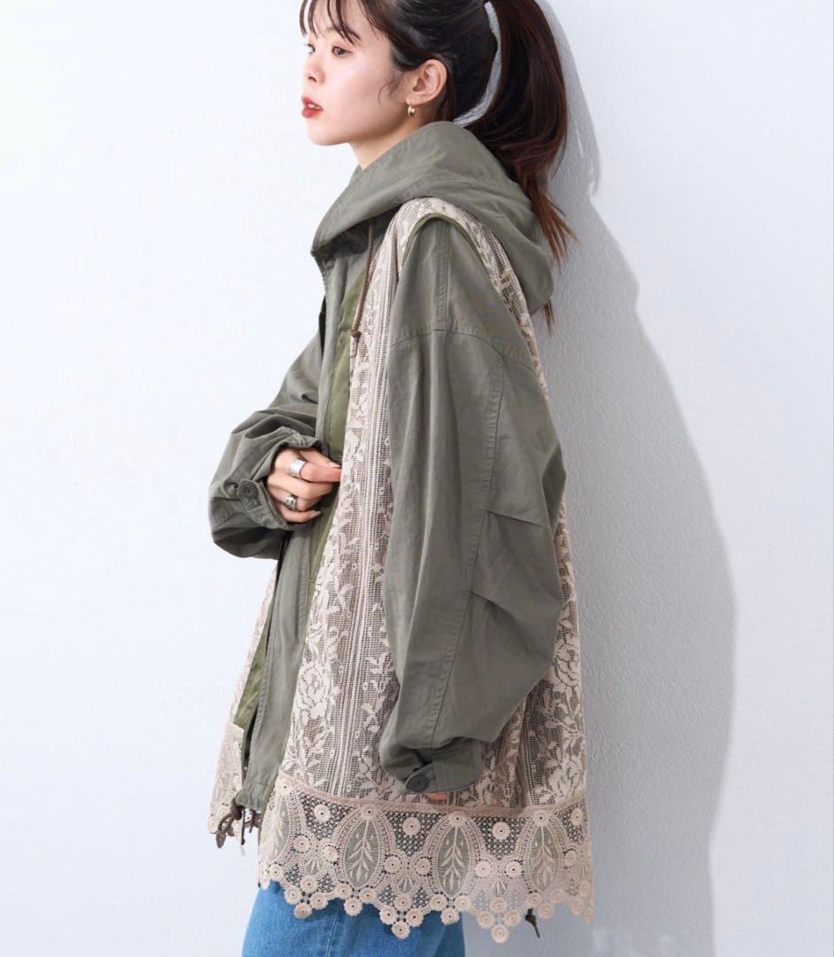 CIAOPANIC TYPY 【etsinta】レースベスト付モッズコート 完売 - メルカリ