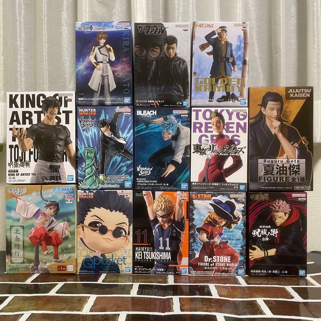 未開封品】 少年誌 青年誌系 フィギュア詰め合わせ まとめ売り 13点