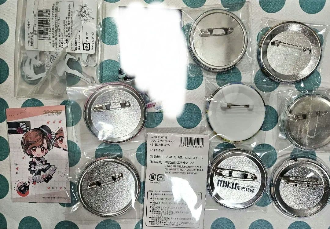 EXIT TUNES 初音ミク 缶バッジ 春 MIKU EXPO マレーシア - メルカリ
