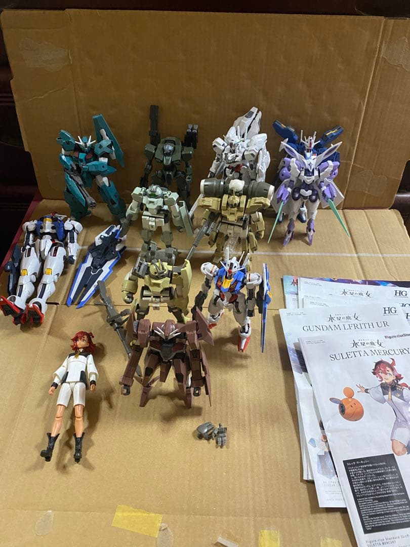 水星の魔女　ガンプラ　まとめ売り ガンプラ 水星の魔女 4種まとめ売り - メルカリ