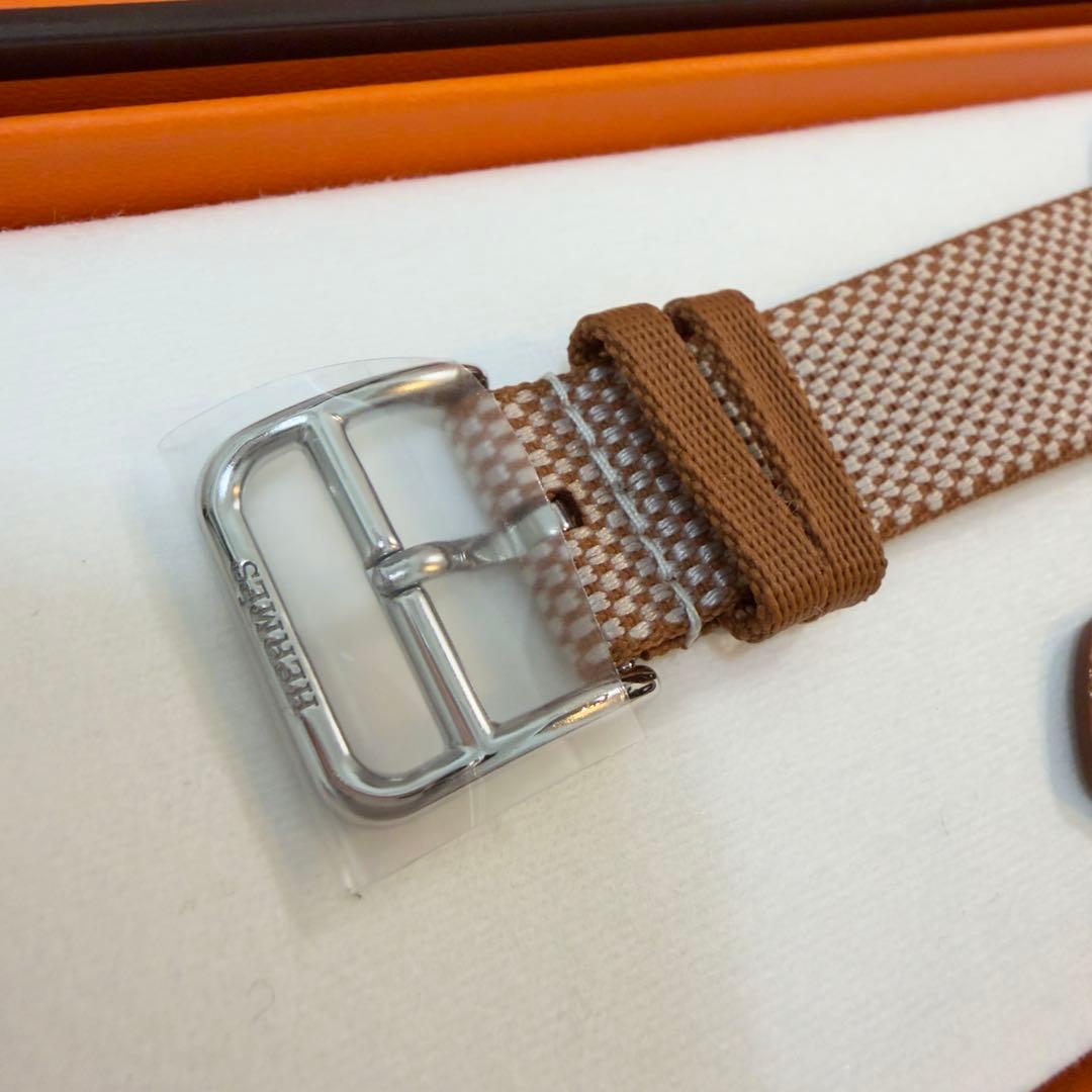 149 未使用 Apple Watch エルメス ゴールド トワルH ナイロン - メルカリ