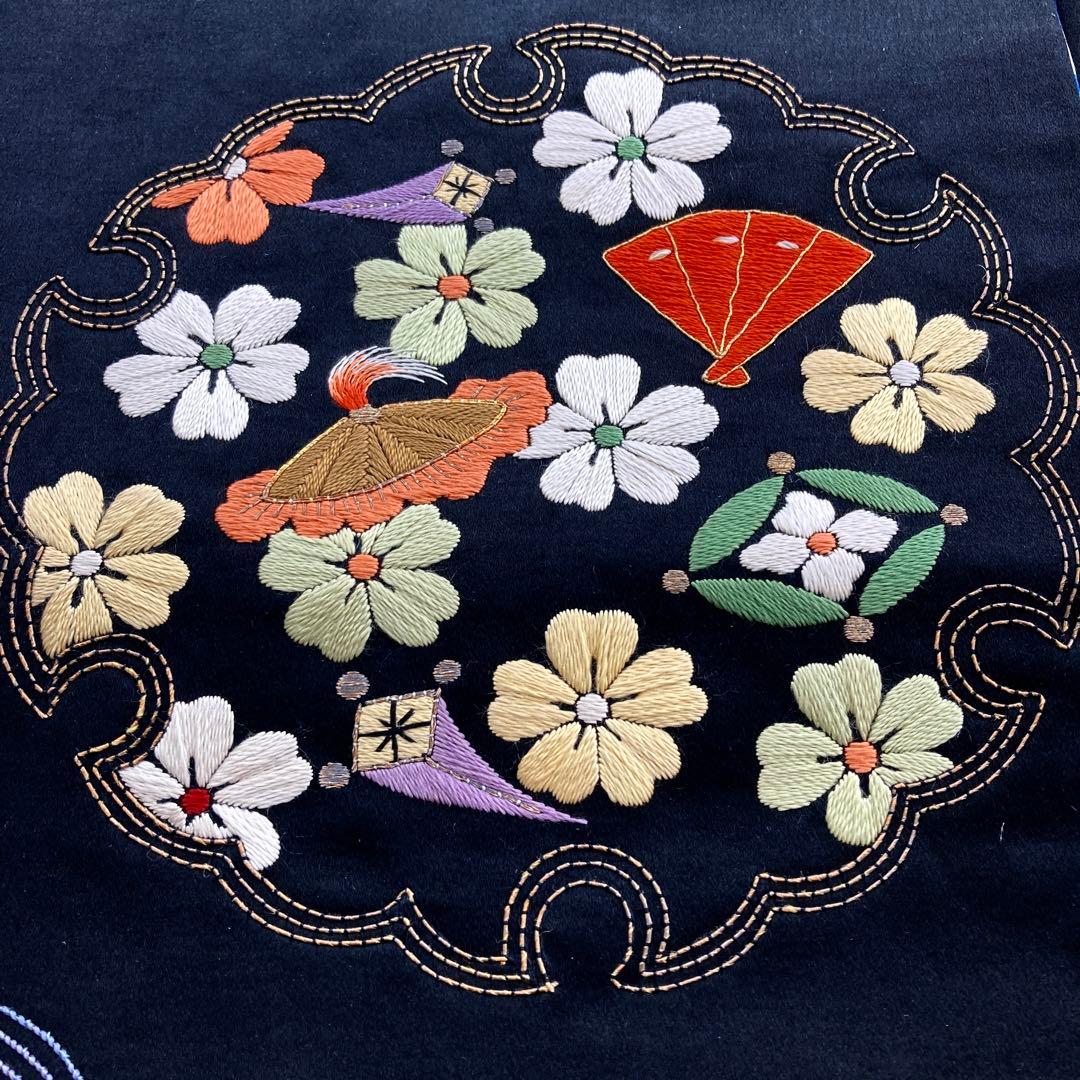 宝尽くし アンティーク 刺繍 名古屋帯 - メルカリ