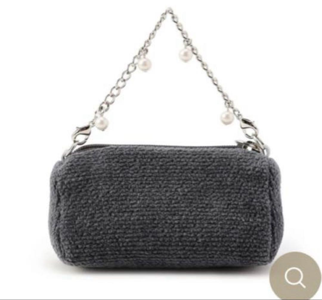 新品未開封 フェイラー チェーンつきポーチ ユニ グレー - メルカリ