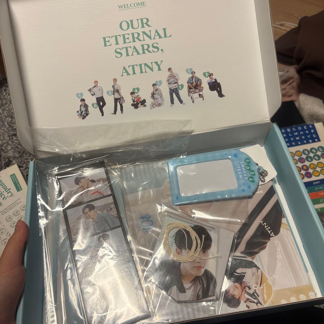 ATEEZ ペンライト、本国ファンクラブ3期キット、日本ファンクラブ