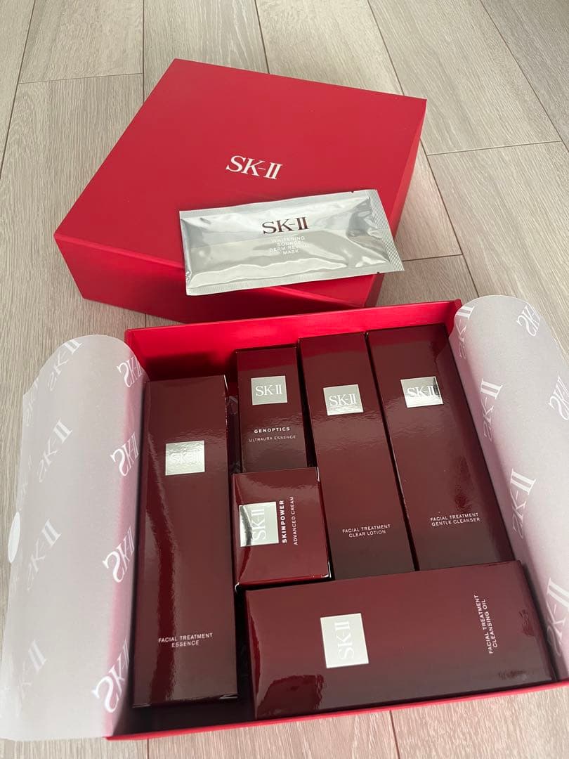 SK-IIのフルラインセット/ 定価97,900円/金継ぎクリーム4g付き LXP 金継ぎ クリーム コフレ:SK-II(エスケーツー)の通販｜DEPACO 大丸
