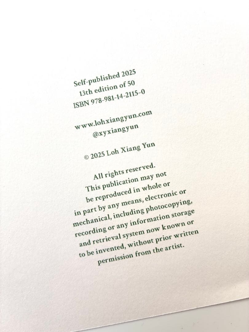 ZINE Loh Xiang Yun Organised scenery布写真集 - メルカリ