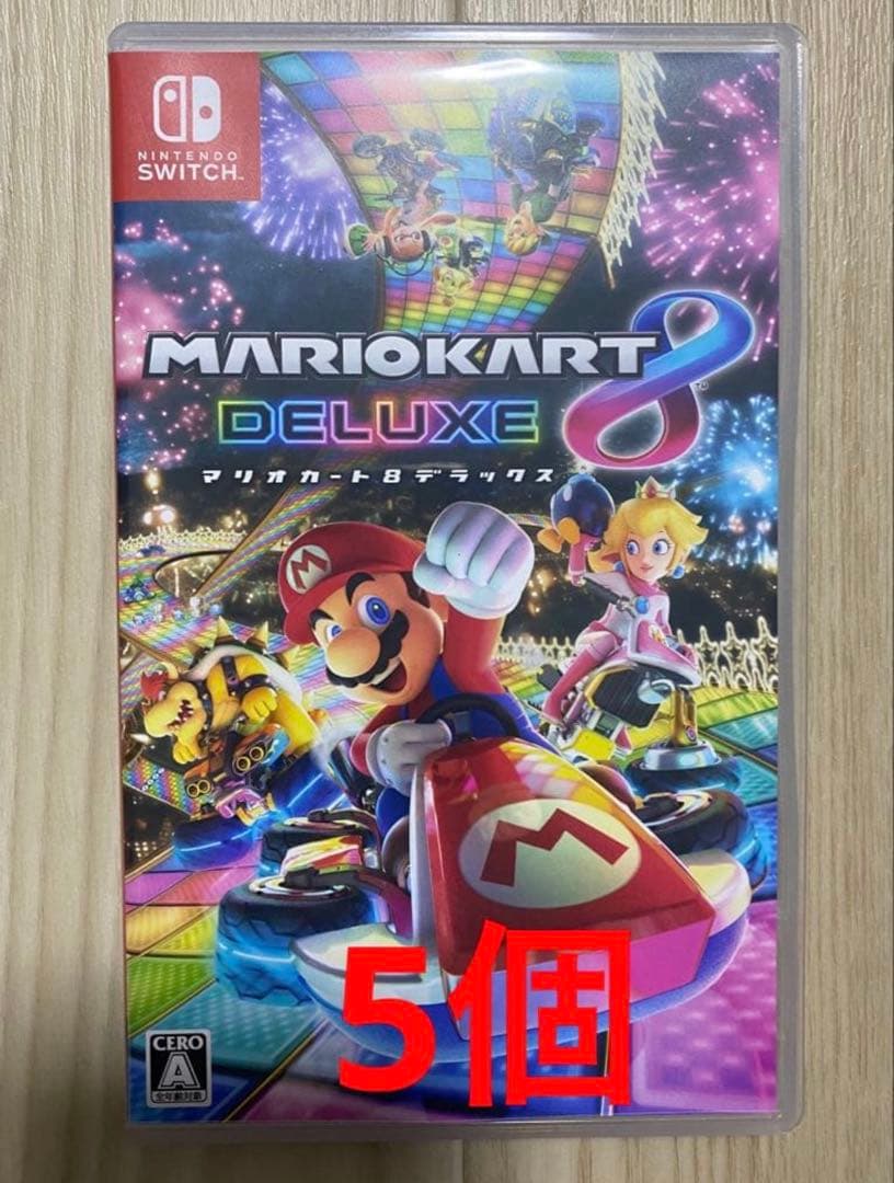 Switch マリオカート8 デラックス 5個セット Amazon.com: マリオカート8 デラックス - Switch (Non-US Version