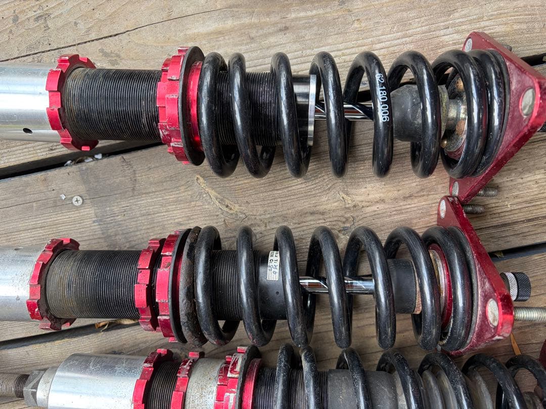 車高調 カプチーノ メーカー不明 中古 抜け無し