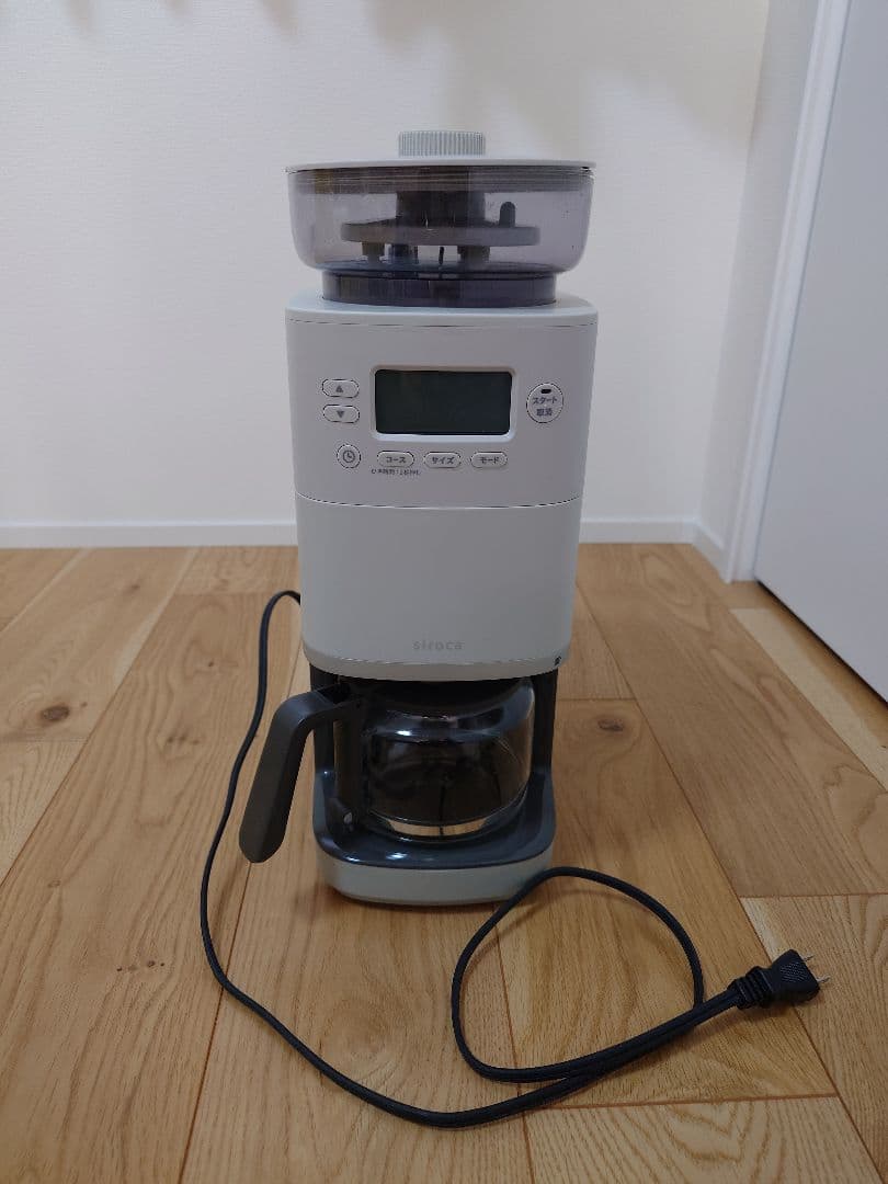 グラインダー付きコーヒーメーカー ホワイト 楽天市場】【2点特典付】TWINBIRD 匠プレミアム 全自動コーヒー