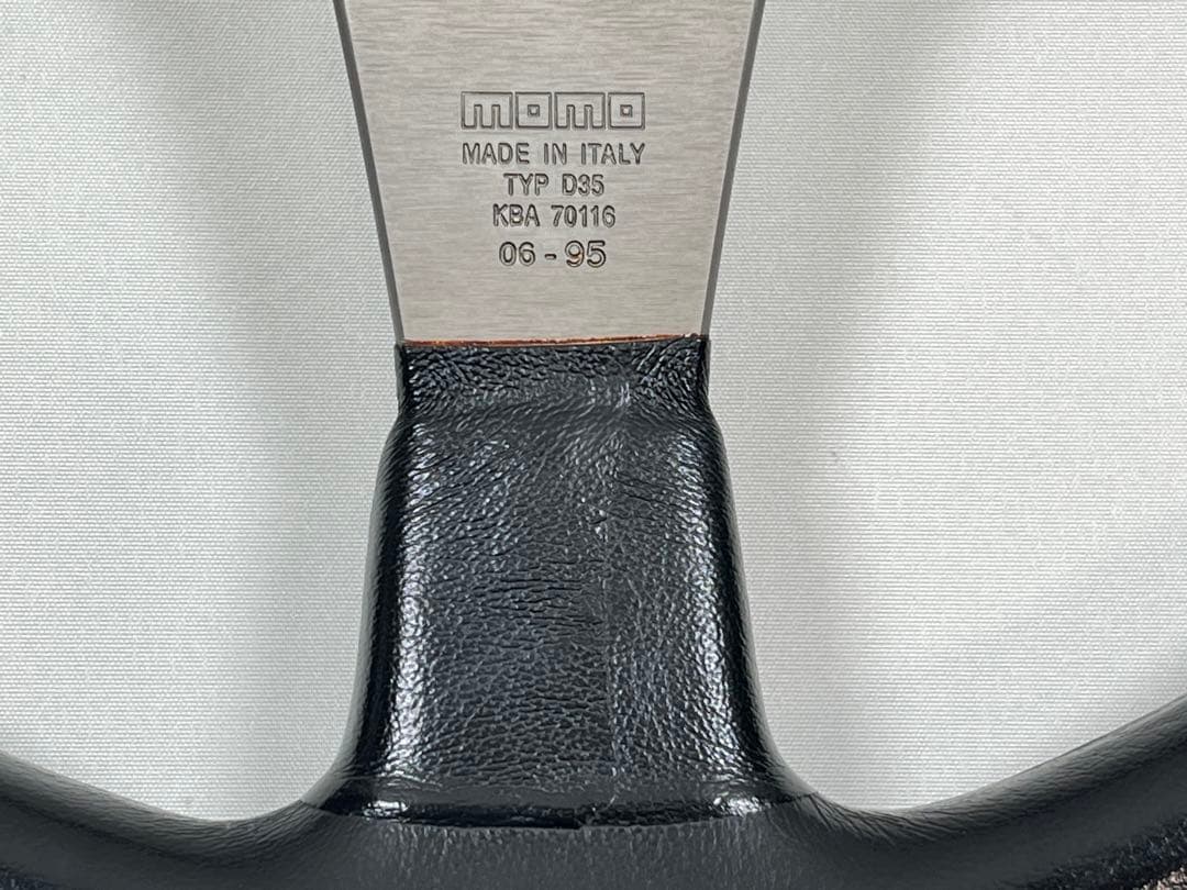 MOMO ステアリング RACE 35cm TYP D35 KBA 70116 - メルカリ