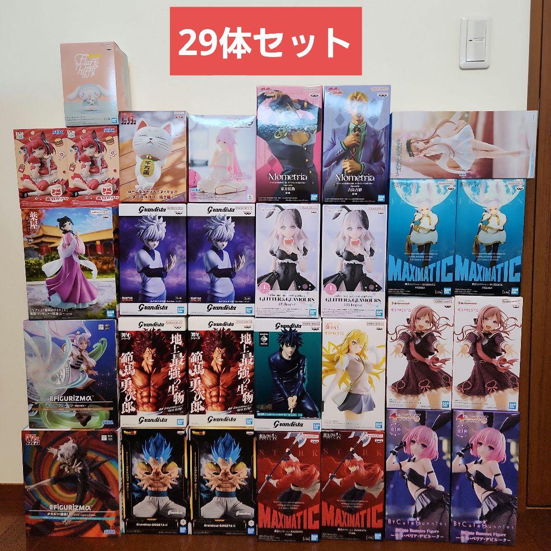 【新品・未開封】美少女フィギュア　プライズフィギュアまとめ売り　29体セット 未開封]美少女 プライズフィギュア 25個セット まとめ売り - メルカリ