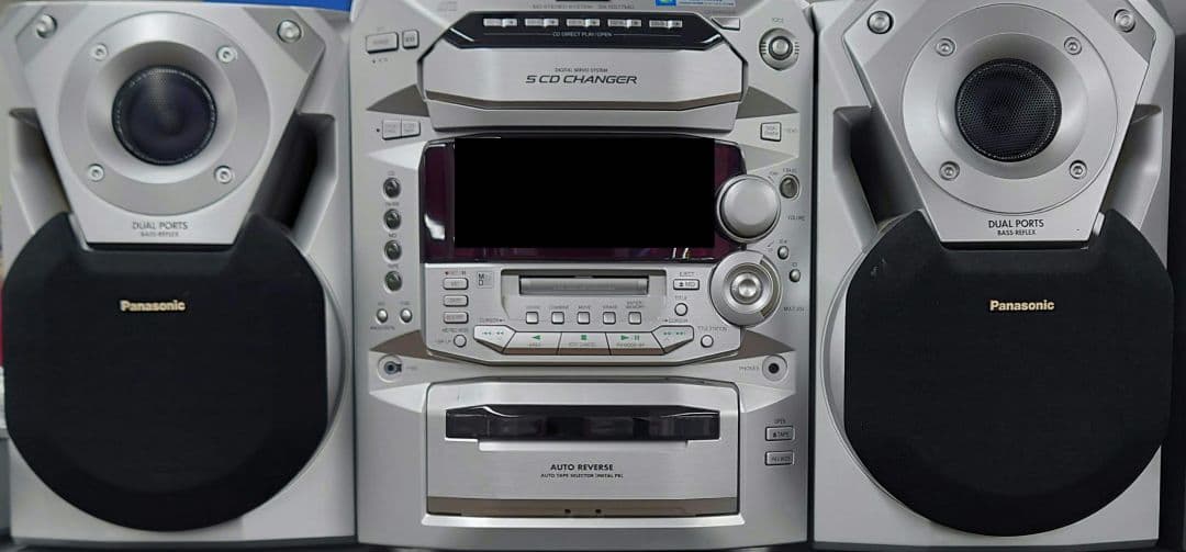 【5連装CDチェンジャー搭載】Panasonic SA-NS77MD コンポ - メルカリ