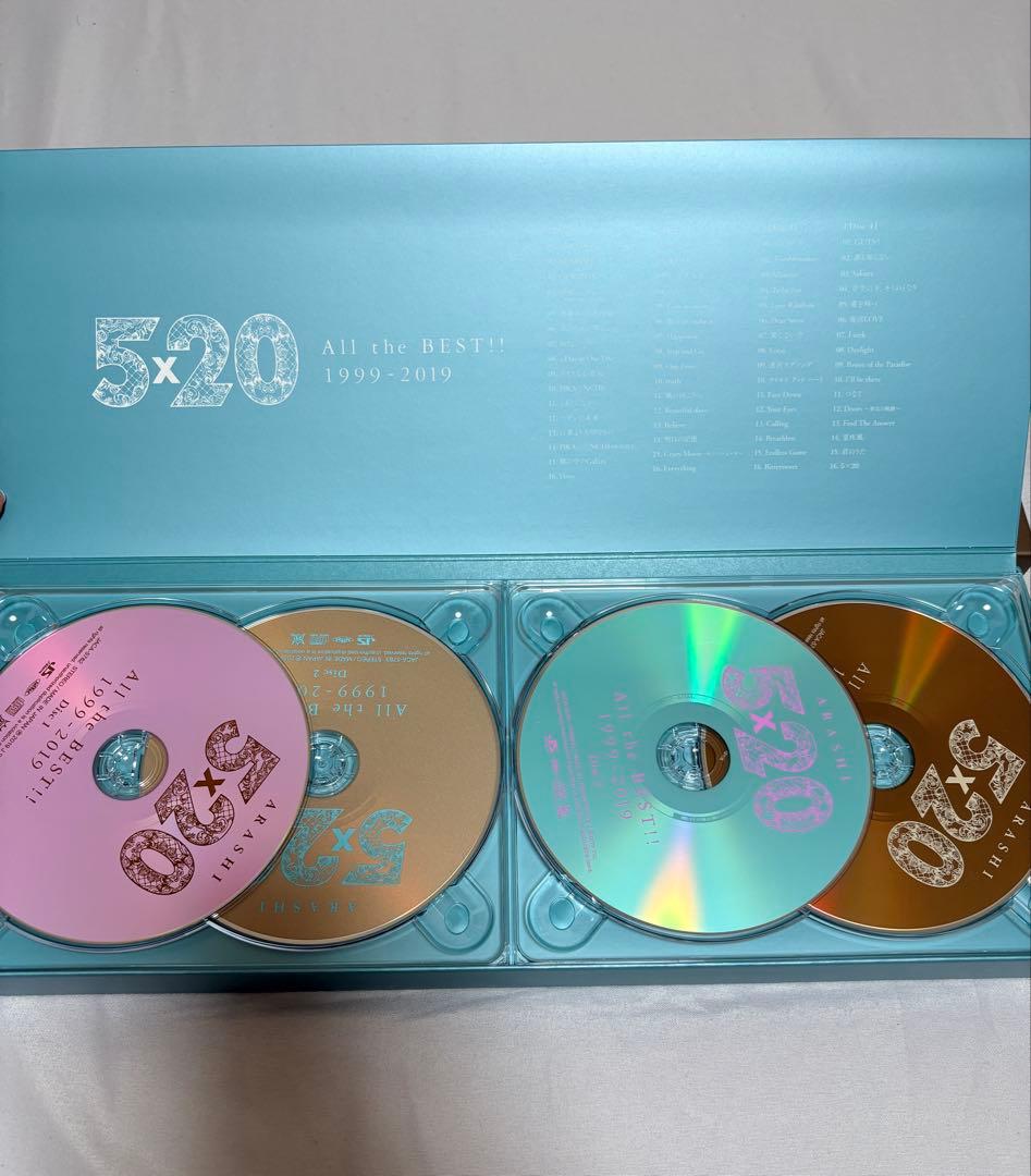 嵐 5×20 All the BEST初回限定盤DVD 美品フォト付きフルセット - メルカリ