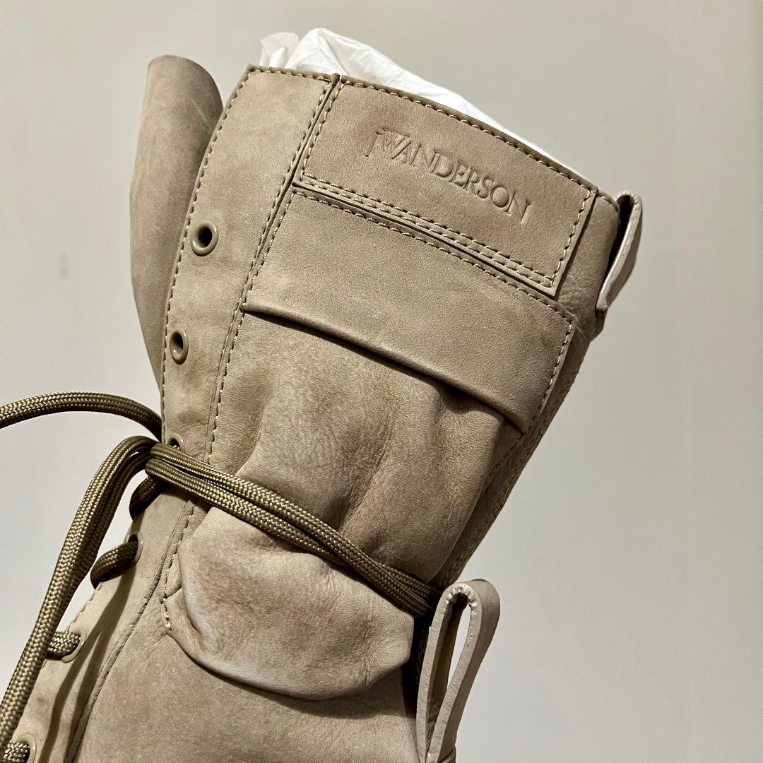 ど*ゃ様 【新品未使用】 JWアンダーソン 25SS コンバットブーツ 41 2