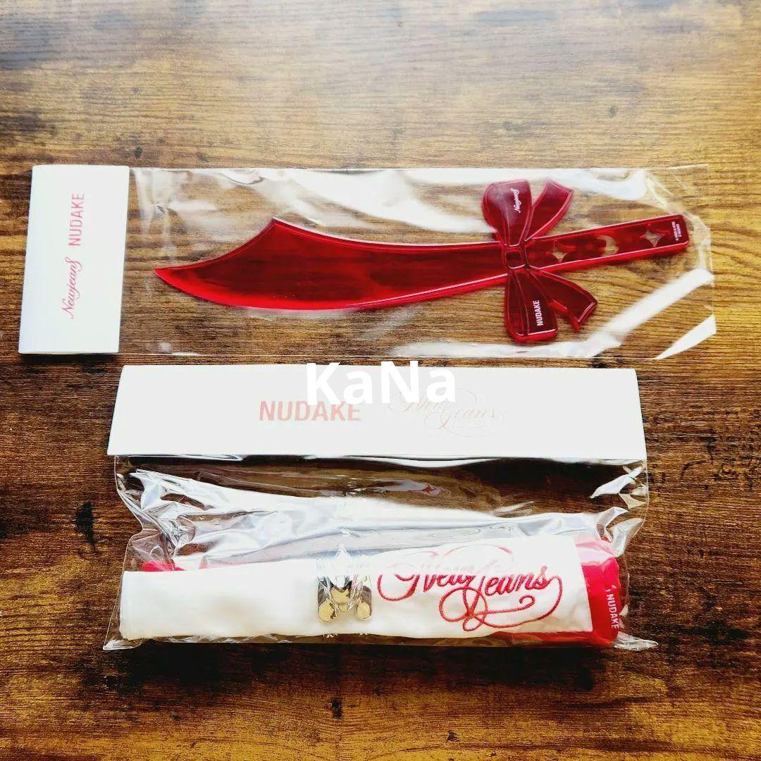 newjeans公式 NUDAKE NAPKIN & HOLDER&ケーキナイフ NewJeans Opens 'OMG' Pop-Up With Nudake | Hypebae