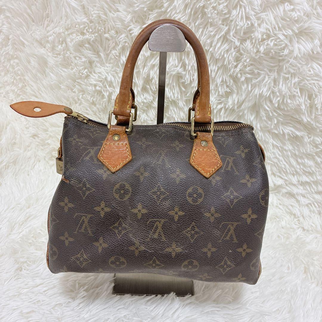 Louis Vuitton モノグラム ハンドバッグ　スピーディ25 LOUIS VUITTON ルイヴィトン (Vintage) スピーディ 25 ハンドバッグ – Trip