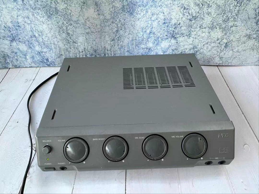 NEC AMP-30ステレオアンプ　 ロムロムアンプ 通電のみ Yahoo!オークション -「amp」(PCエンジン) (NEC)の落札相場・落札価格