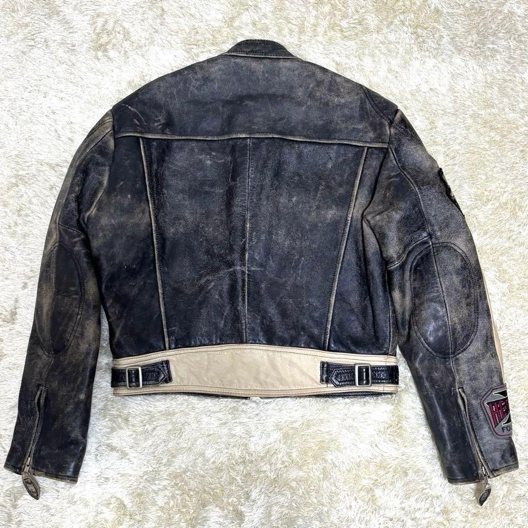 ☆DOG FIGHT ドッグファイト レザージャケット バイカー ライダース