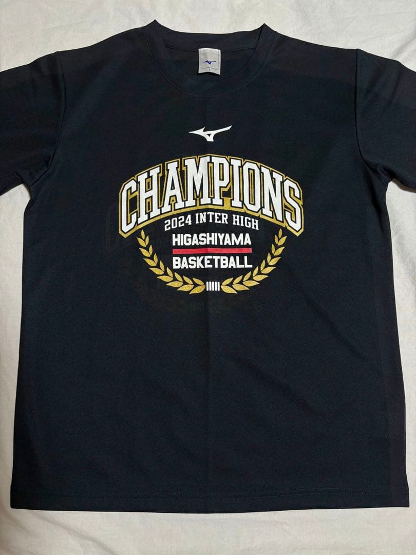 洋服 東山バスケ部インターハイ優勝Tシャツ