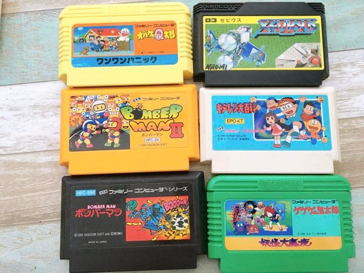 レトロ！ファミコンソフト 15本セット カセット 希少 レア FC - メルカリ