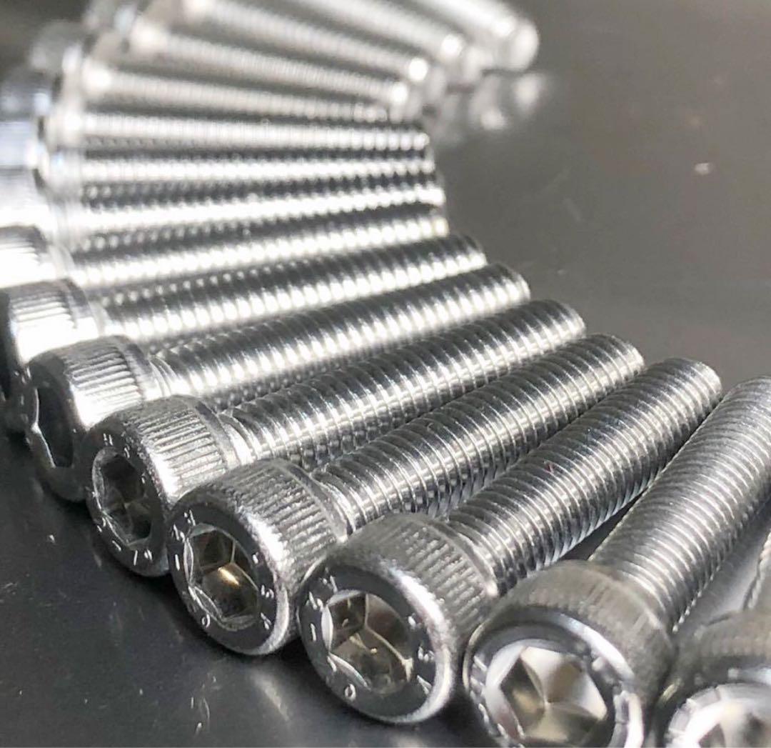 ドラックスター400 ステンレス製キャップボルト エンジンカバーボルト