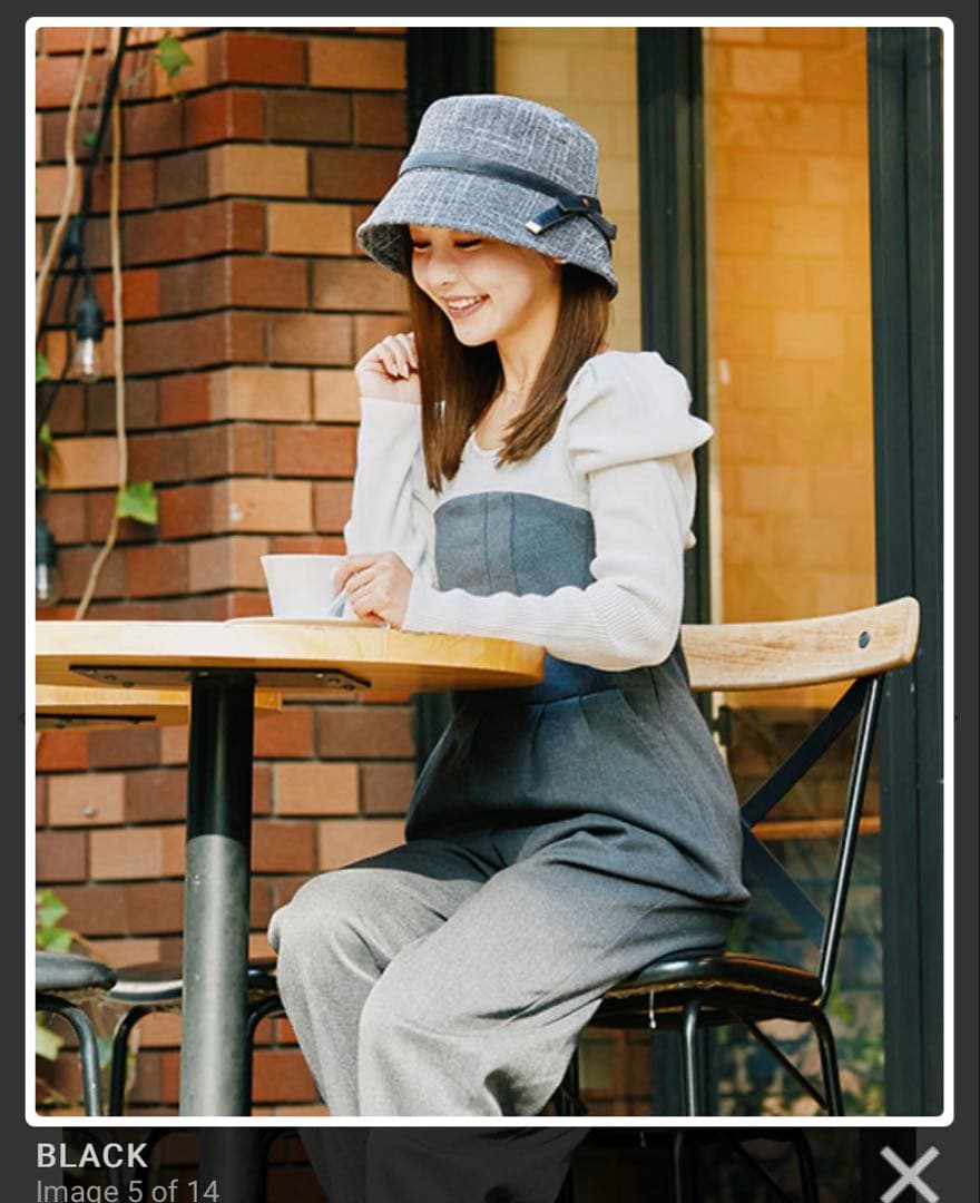 ○美品○CA4LA TWEED BUCKET HAT UVカット 洗える - メルカリ